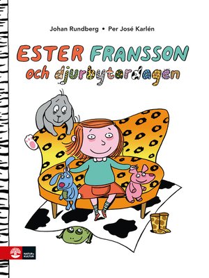 cover image of Ester Fransson och djurbytardagen